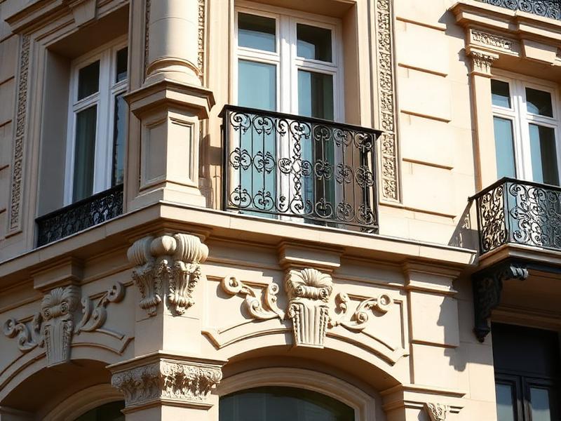 Facade en pierre de taille